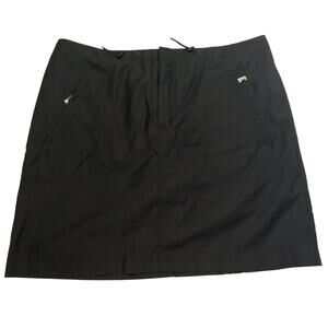 Ralph Lauren Golf Black Athleisure Skort - Size 14 - NEW